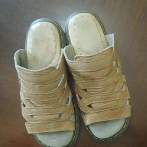 Dr. Marten's Slip on chunky sandals slides